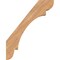 Ekena Millwork 5 1/2"W x 24"D x 30"H Olympic Smooth Knee Brace, Western Red Cedar BRC06X24X30OLY00SWR - alternate 3